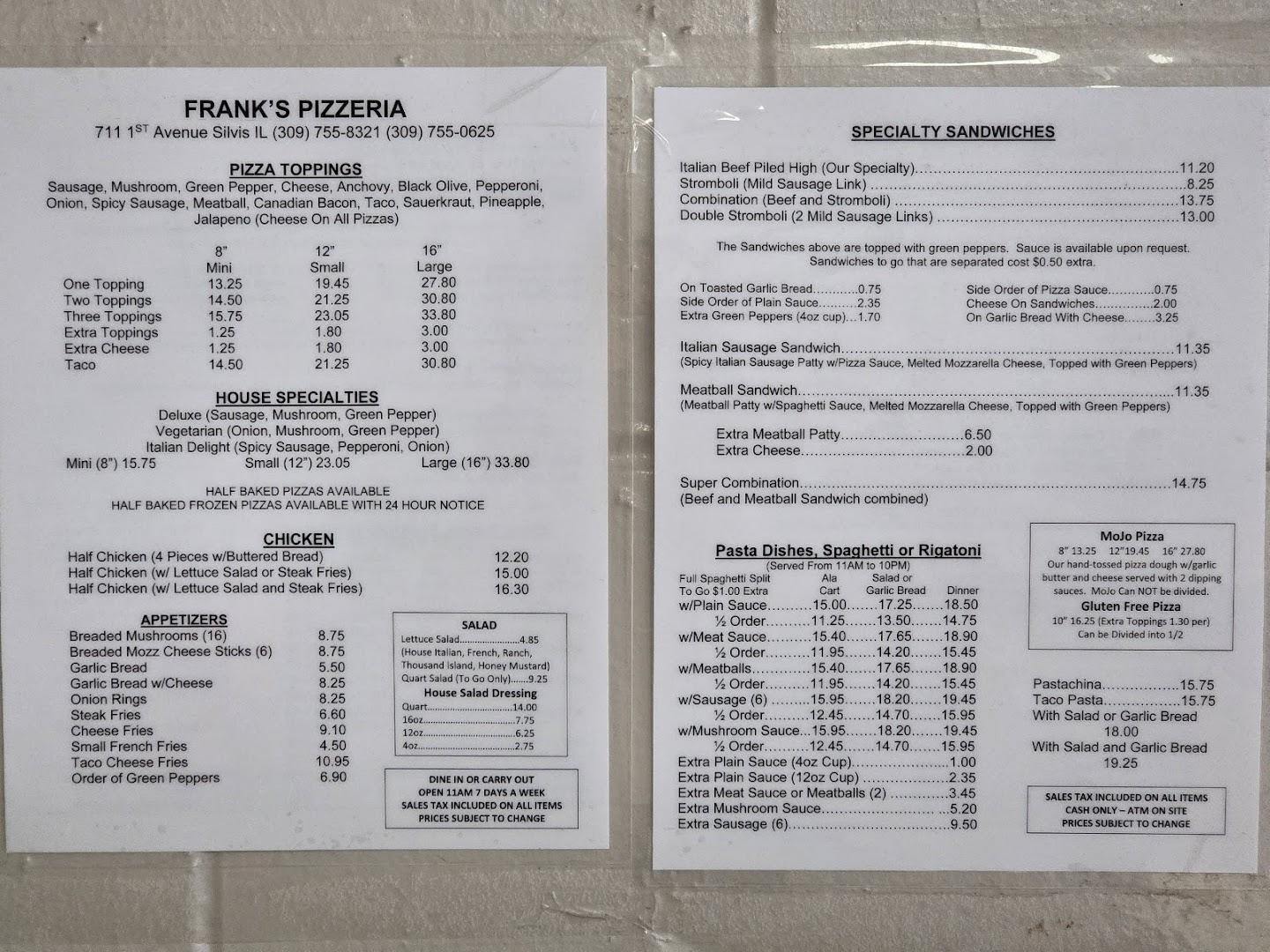 Frank's Pizzeria